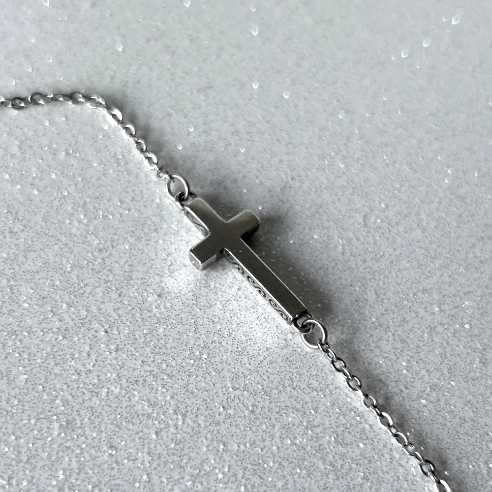 Brighton Inner Shine Cross Anklet NWOT - Picture 6 of 14